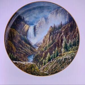 W.S. George Yellowstone River by Harry Johnson 1989 plate